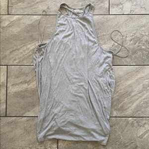 Light Gray Women's Racerback Tank Dress